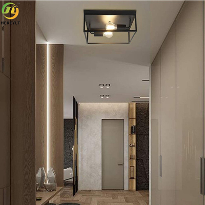家/ホテルの熱い販売北欧様式の黒の鉄の天井灯のために使用される